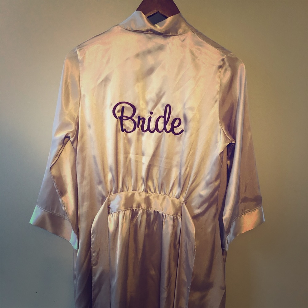 Bride Robe - Champagne